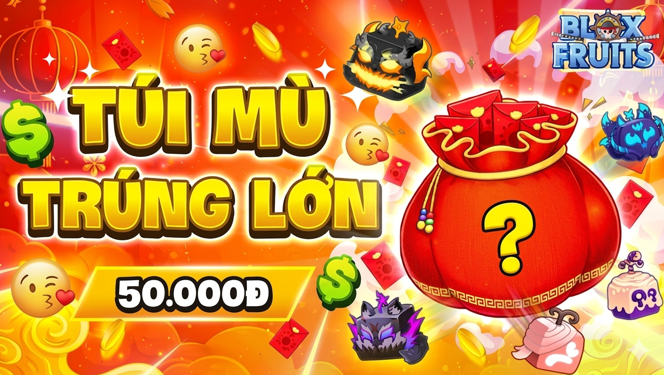 Xé Túi Mù Acc Blox Fruits
